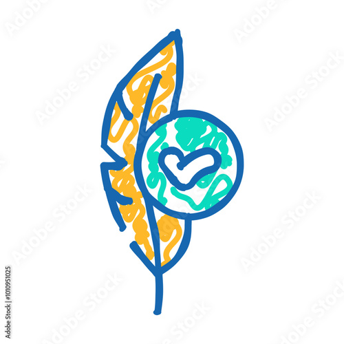 hypoallergenic label product caution doodle icon sketch vector. hypoallergenic label product caution sign. isolated symbol illustration
