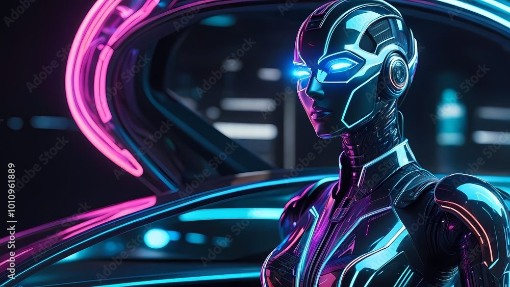 3d rendered illustration of a robot human body 3d rendered illustration of a robot human body
