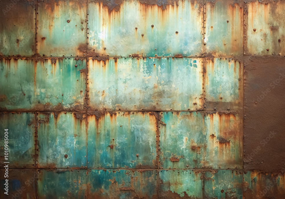 Wallpaper, Grunge, rostig, verwittert, Hintergrund oder Textur, Metallwand mit Nieten Wallpaper, Grunge, rostig, verwittert, Hintergrund oder Textur, Metallwand mit Nieten