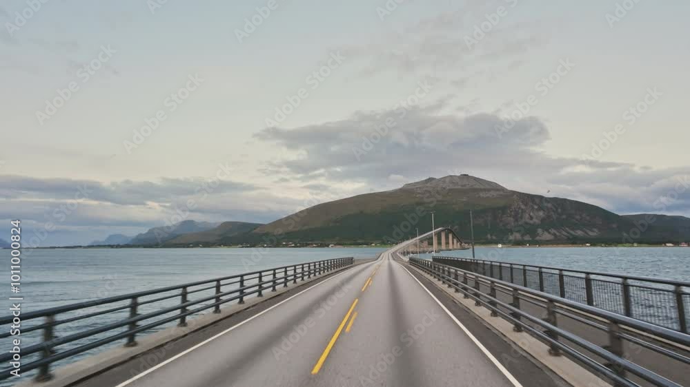 A bridge over a body of water with a bright sun in the sky. The sun is shining on the water, creating a beautiful and serene scene A bridge over a body of water with a bright sun in the sky. The sun is shining on the water, creating a beautiful and serene scene
