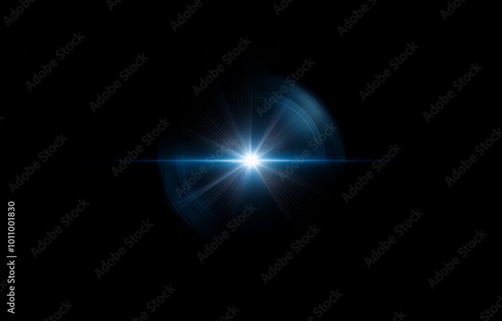 A bright light shines in the center of a dark circular background. A bright light shines in the center of a dark circular background.