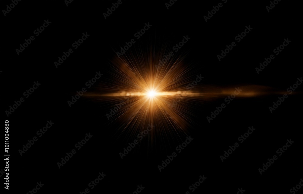 A bright, glowing starburst with radiating lines of light against a dark background. A bright, glowing starburst with radiating lines of light against a dark background.