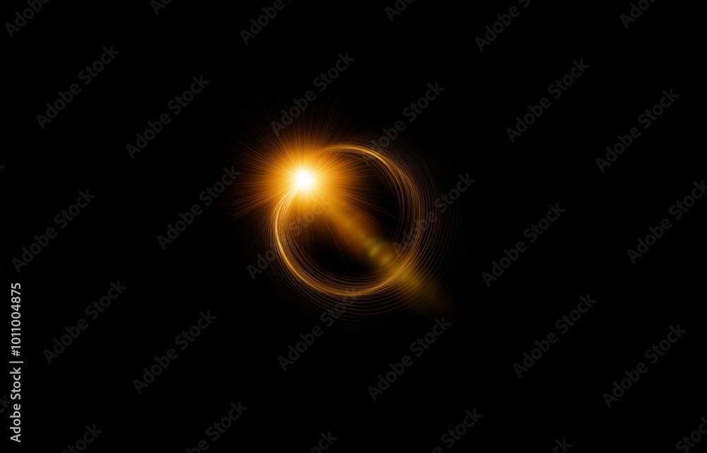 A bright, glowing light orb surrounded by soft, swirling lines against a dark backdrop. A bright, glowing light orb surrounded by soft, swirling lines against a dark backdrop.