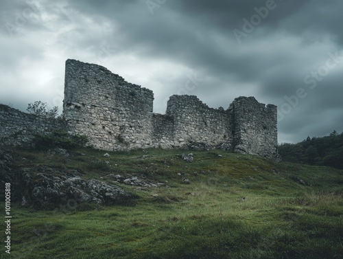 Old Castle on Hill