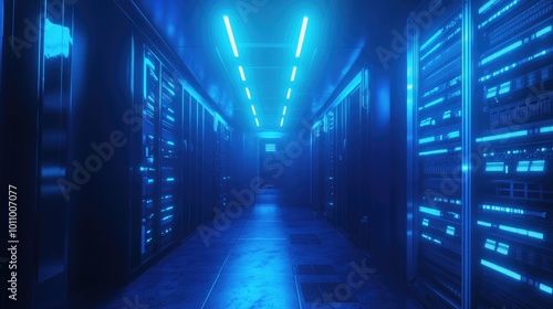 Data Center Hallway