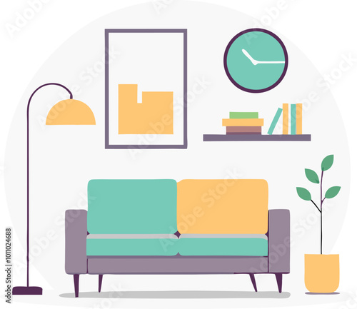 Colorful Couches and Sofas for Living Room