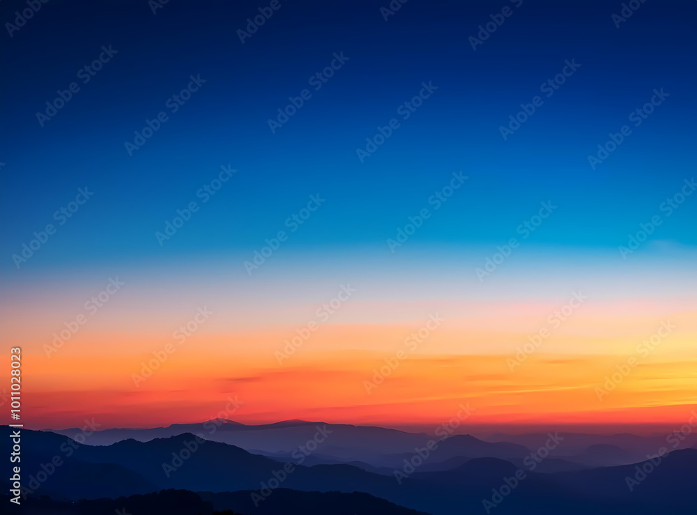 sunset in the mountains sunset in the mountains