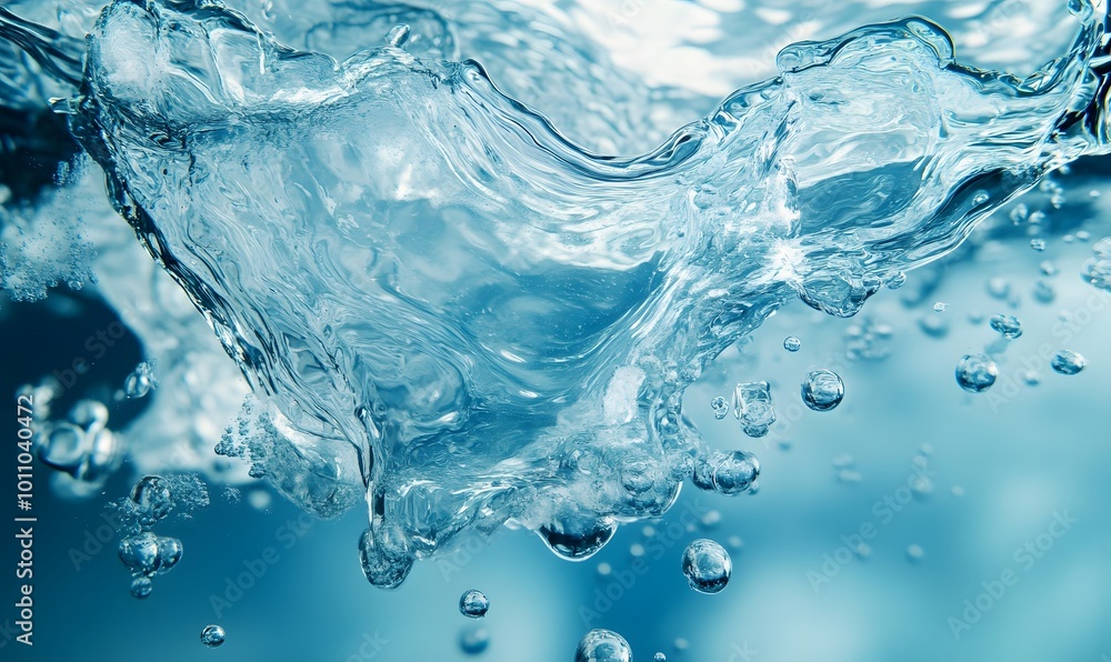Blue water motion, generative ai
Blue water motion, generative ai