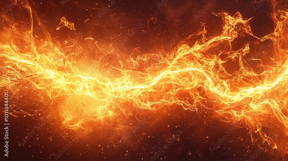 Dramatic fire effect background Dramatic fire effect background