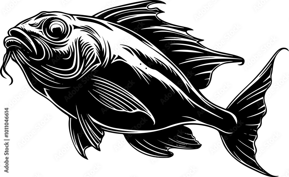 Hand drawn shrimp vector illustration Hand drawn shrimp vector illustration