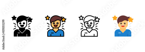 Set of Joy Icon