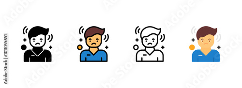Set of Contempt Icon
