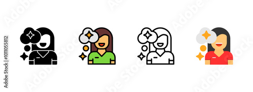 Set of Nostalgia Icon