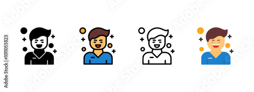 Set of Euphoria Icon