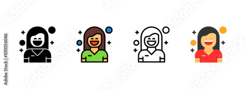 Set of Eagerness Icon