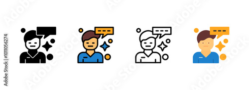 Set of Arousal Icon