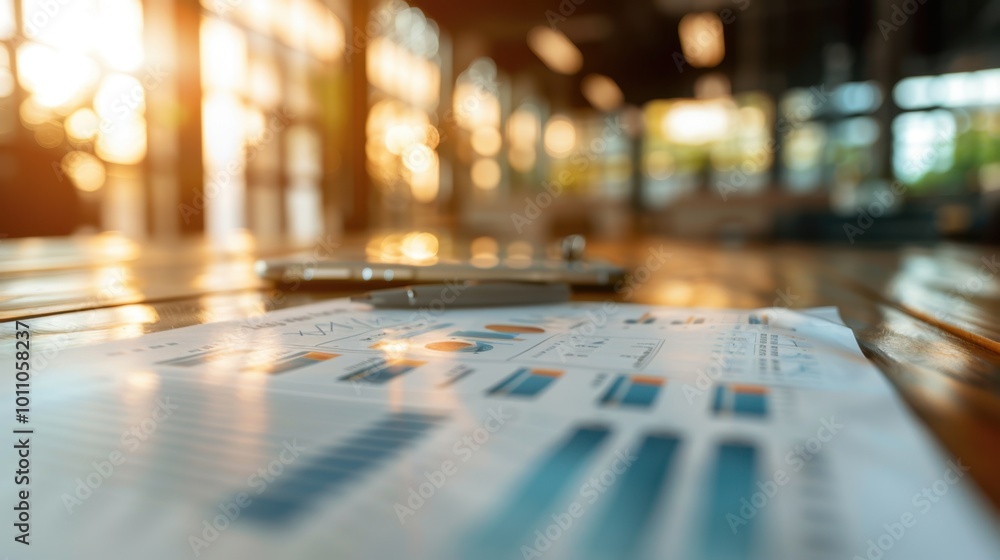 custom made wallpaper toronto digitalBusiness Analysis Document on a Wooden Table