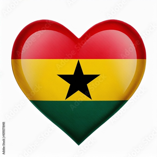 ガーナの国旗のハート(Heart of Ghana flag on white.)
Free Download ガーナの国旗のハート(Heart of Ghana flag on white.)
- GFXLoad
