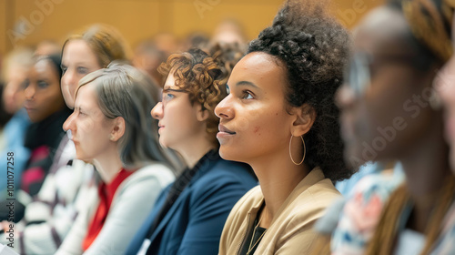 An interactive seminar where participants of all backgrounds are learning about the importance of diversity in the workplace.