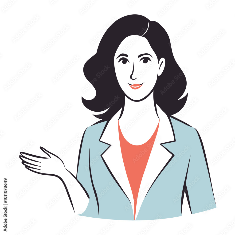 Dynamic Vector Illustration of a Loosely Sketched Businesswoman in a Creative Style
Dynamic Vector Illustration of a Loosely Sketched Businesswoman in a Creative Style
