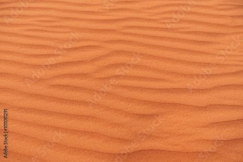 Tablou pe pânză Desert patterns of wind-sculpted sand dunes in Wadi Ram located in the Sahara du