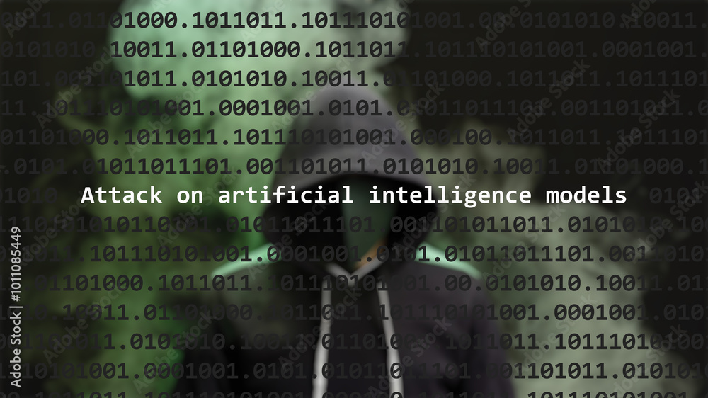 Cyber Attack Attack On Artificial Intelligence Models Text In