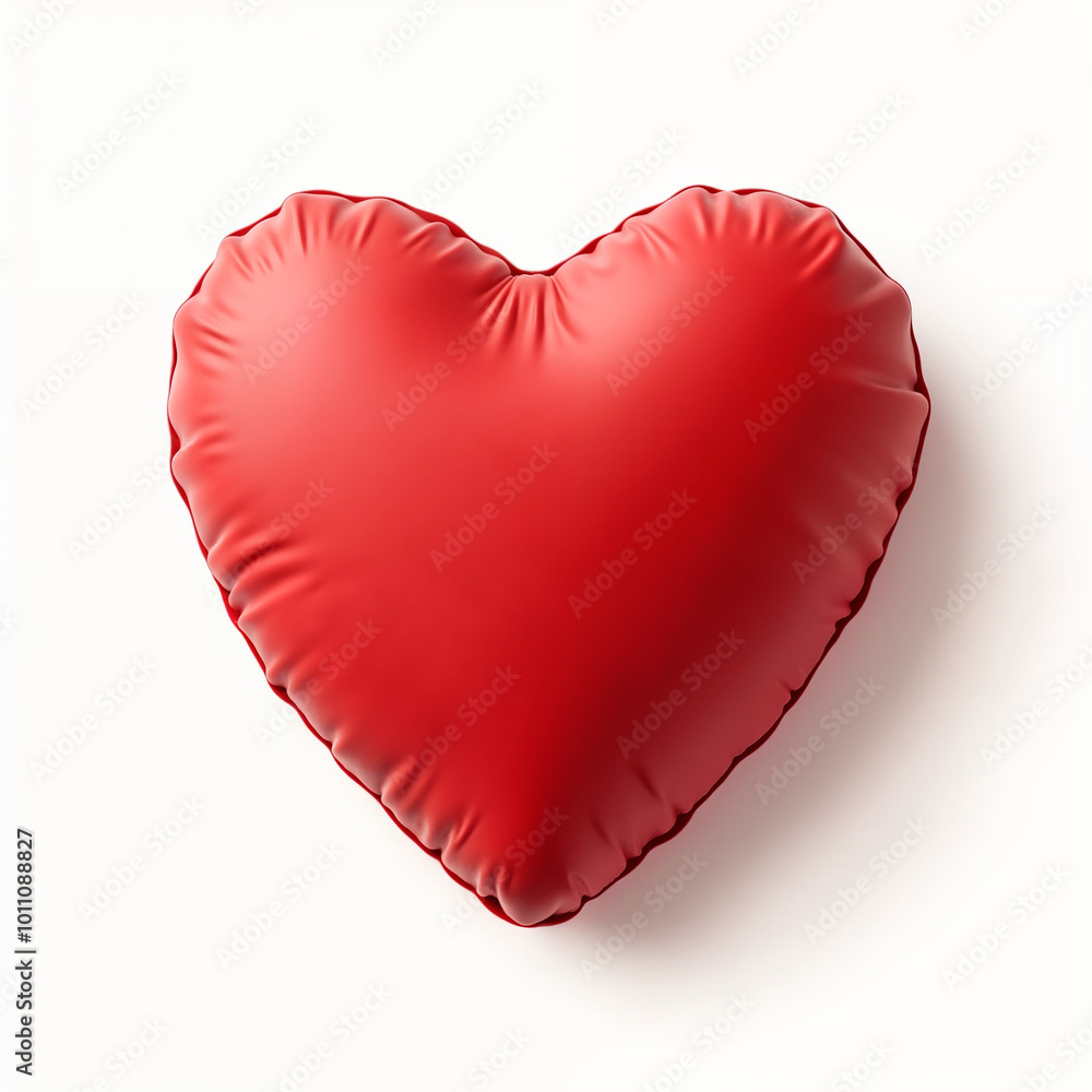 red heart isolated on white red heart isolated on white