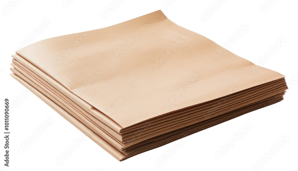PNG Brown paper stack. PNG Brown paper stack.