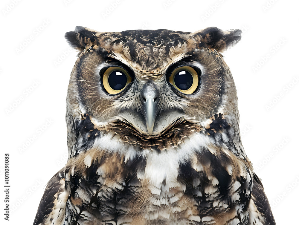 Obraz premium owl isolated on a transparent background
