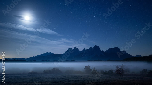 Nature landscapes at night photography 15.