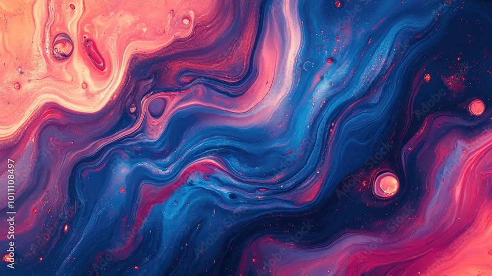 Swirly Colors Art Swirly Colors Art
