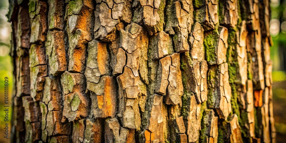 Natural bark texture showcasing organic designs, perfect for nature themes and rustic aesthetics in stock photography.