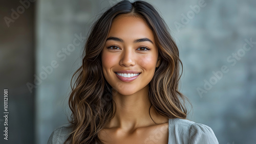 Mixed Race Woman Architect - smile, woman, portrait, happy, model, fashion, beauty, hair, lifestyle, casual, natural, friendly, cheerful, confident, young adult, positive energy