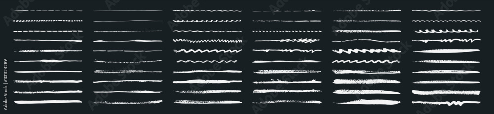 Brush strokes lines. Line underline brush pencil pen marker paint stroke.