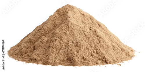 PNG Powder sand soil white background.