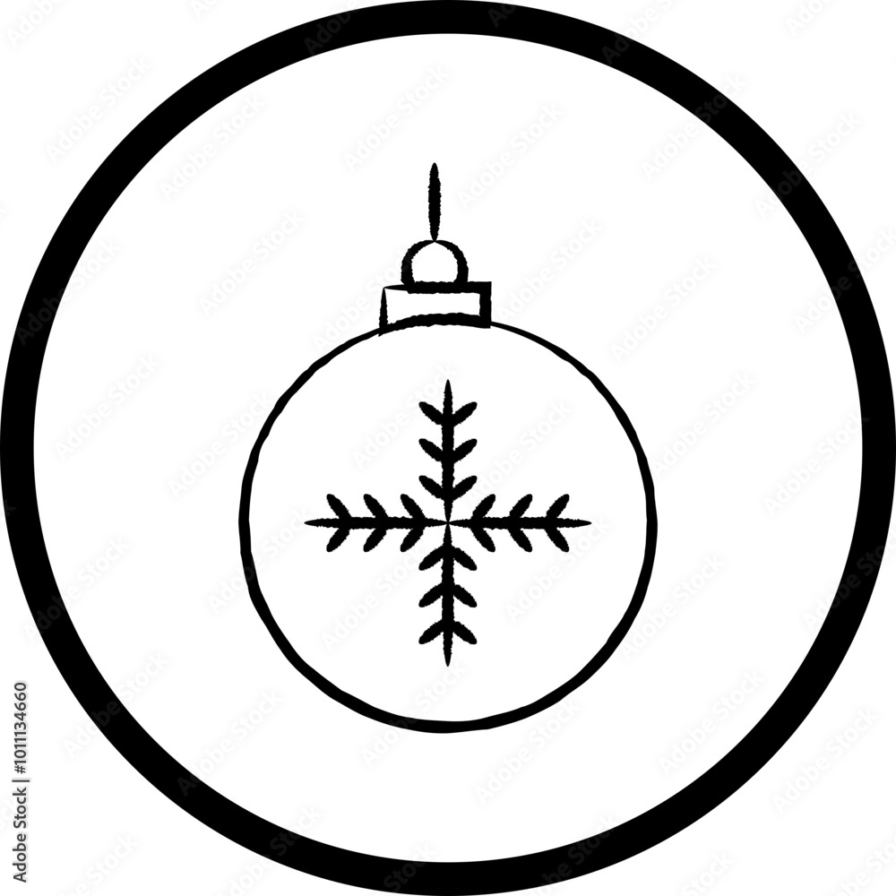Obraz premium Christmas, New Year Vector Icon element, Isolated white background