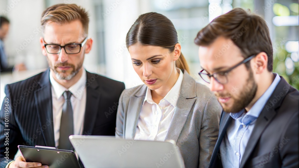 Professionals Conducting Document Security Audit with Advanced Tools, Highlighting Importance of Regular Assessments to Identify Vulnerabilities








