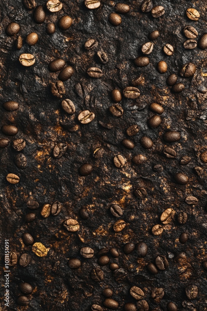 Coffee Beans Pile Coffee Beans Pile