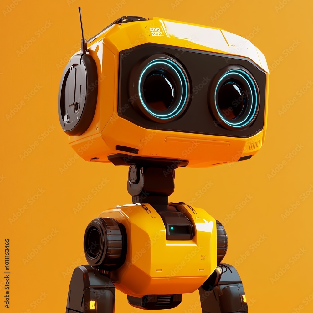 3D Simulator Icon: Virtual Environment for Robotics Illustration Logo 3D Simulator Icon: Virtual Environment for Robotics Illustration Logo