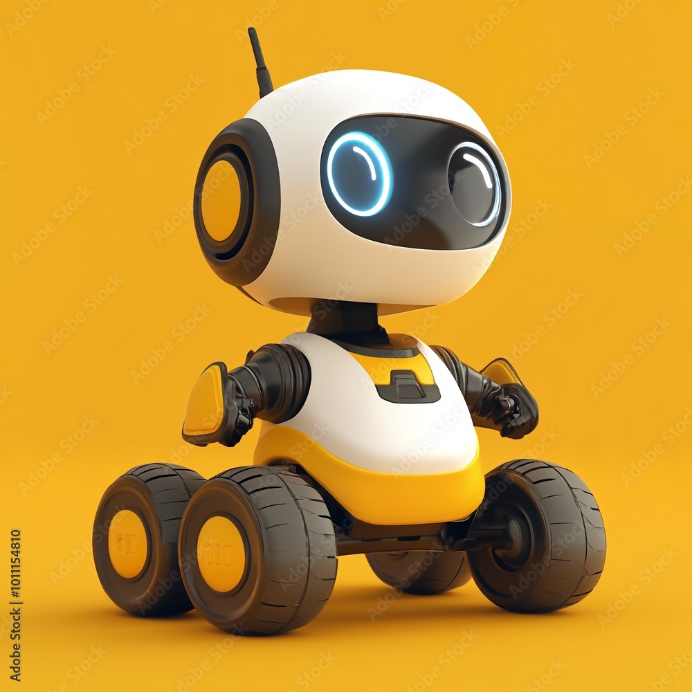 3D Robotic Mobility Icon: Agile and Adaptive Movement Illustration Logo 3D Robotic Mobility Icon: Agile and Adaptive Movement Illustration Logo