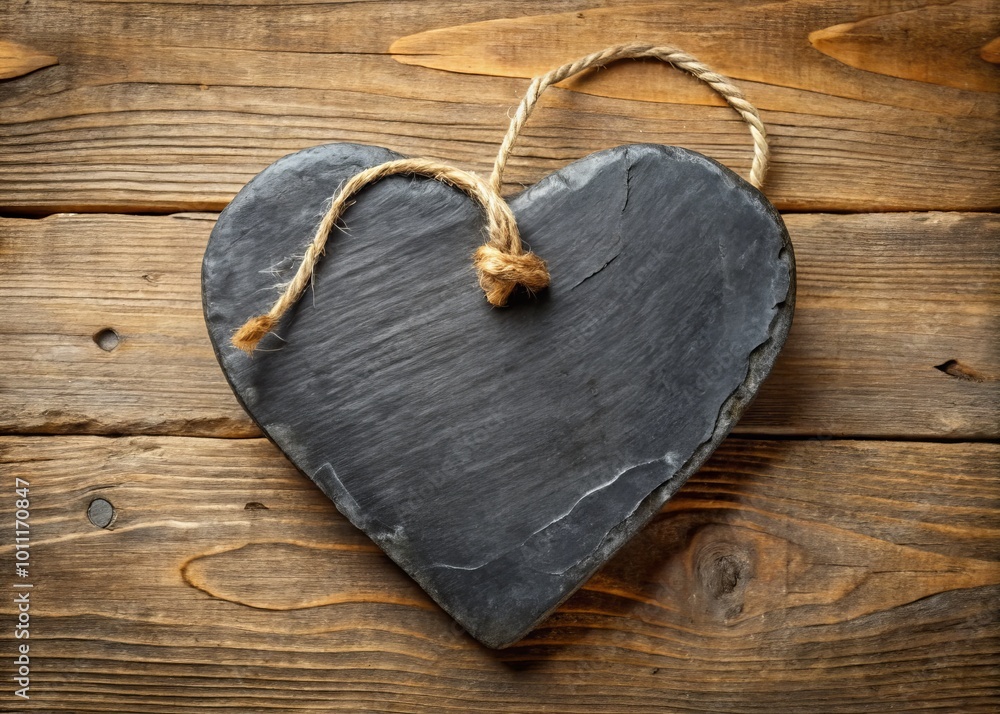 Rustic Slate Heart with Cord - Perfect for Home Decor, Gifts, and Unique Handmade Crafts for Special Occasions Rustic Slate Heart with Cord - Perfect for Home Decor, Gifts, and Unique Handmade Crafts for Special Occasions