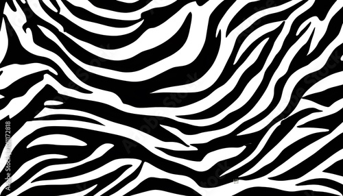 zebra print black white pattern for textile fashion design african style