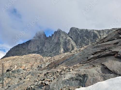 Foggy peaks