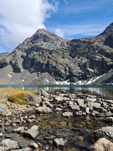 Lake in the mountains