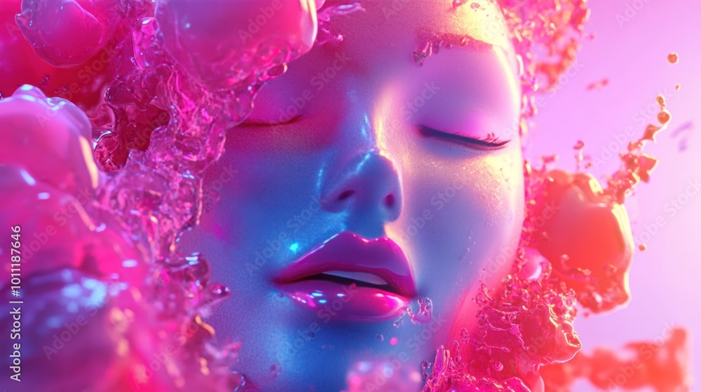 A creative digital animation frame, showcasing dynamic characters and fluid motion, focusing on vibrant colors and graphic design A creative digital animation frame, showcasing dynamic characters and fluid motion, focusing on vibrant colors and graphic design