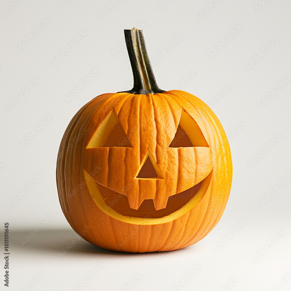 Halloween pumpkin on white background. Halloween pumpkin on white background.