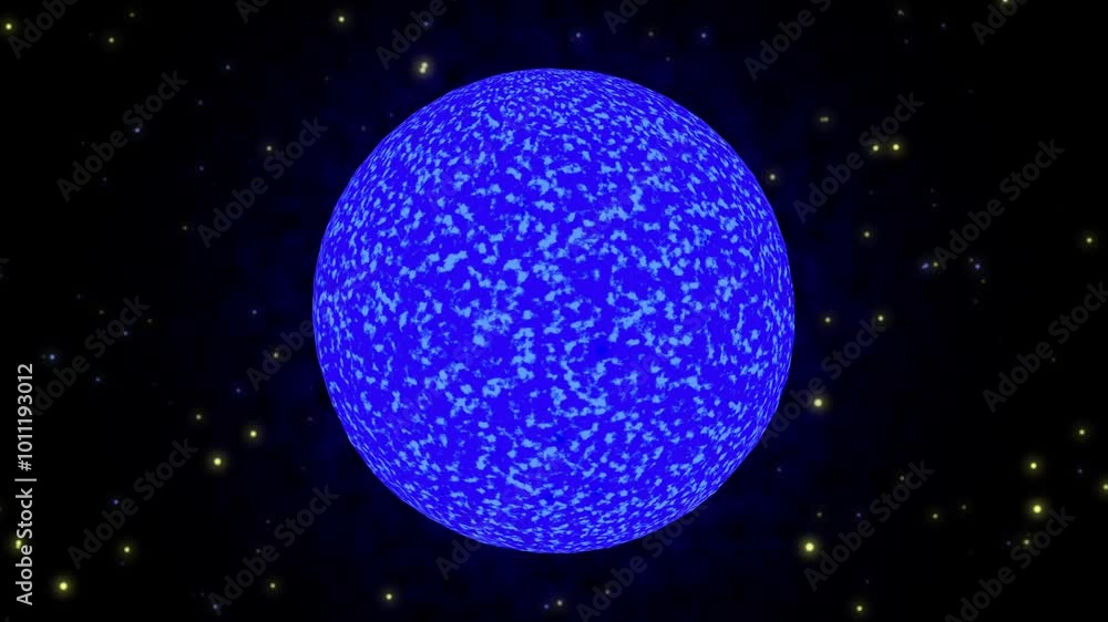 Floating Towards Animated Blue Star Surrounded By Millions Of Stars In Our Milky Way Galaxy Animation Effect Floating Towards Animated Blue Star Surrounded By Millions Of Stars In Our Milky Way Galaxy Animation Effect