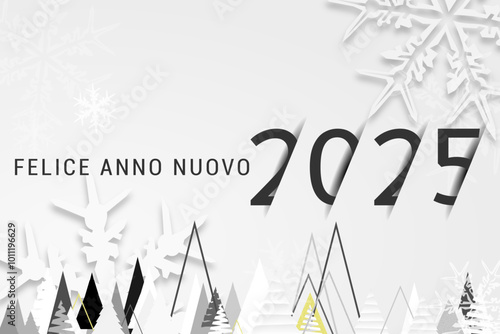 felice anno nuovo - buon anno 2025	