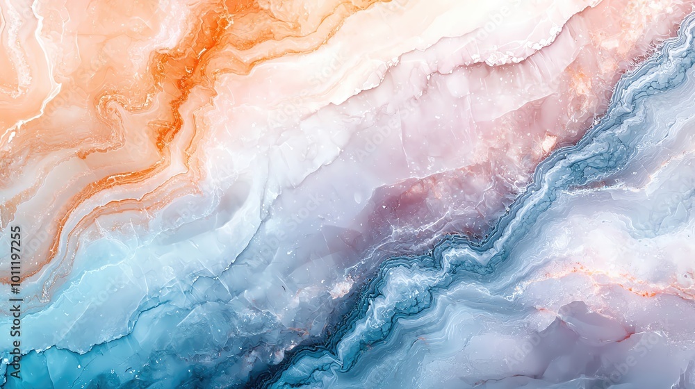 Fototapeta premium pastel tone soft modern abstract background Abstract watercolor texture, colorful waves