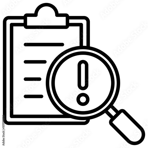 Contingency Icon Outline Icon